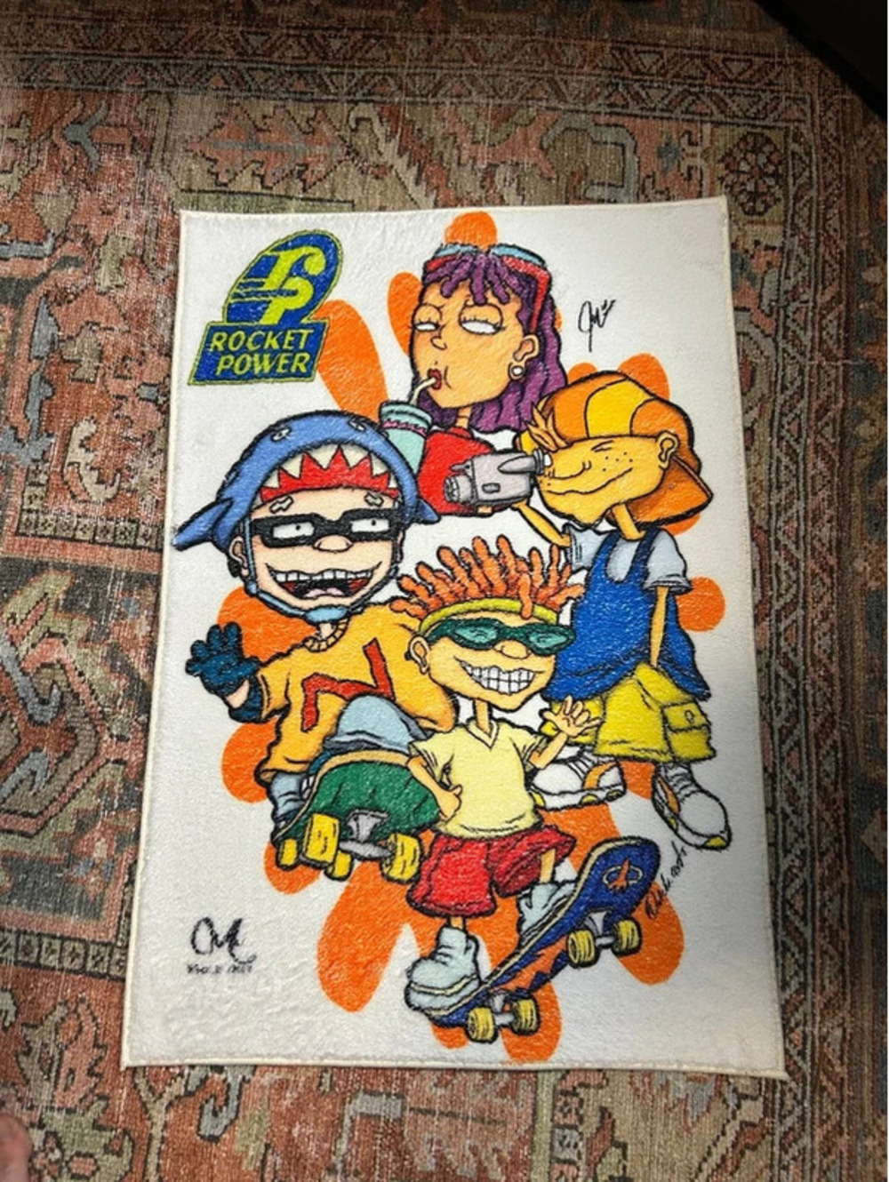 New - Rocket Power Rug - Super Soft material